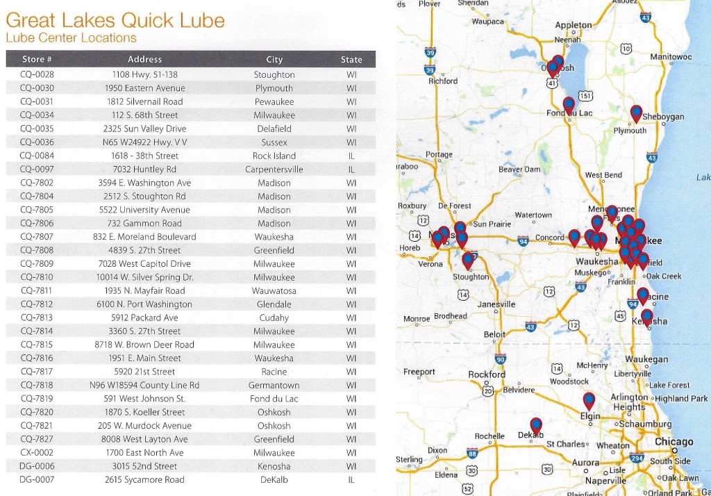 GRQL Locations and Map